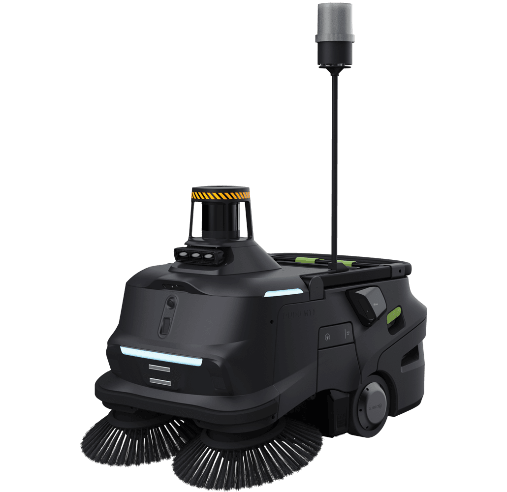 PUDU MT1 Max large industrial autonomous sweeper